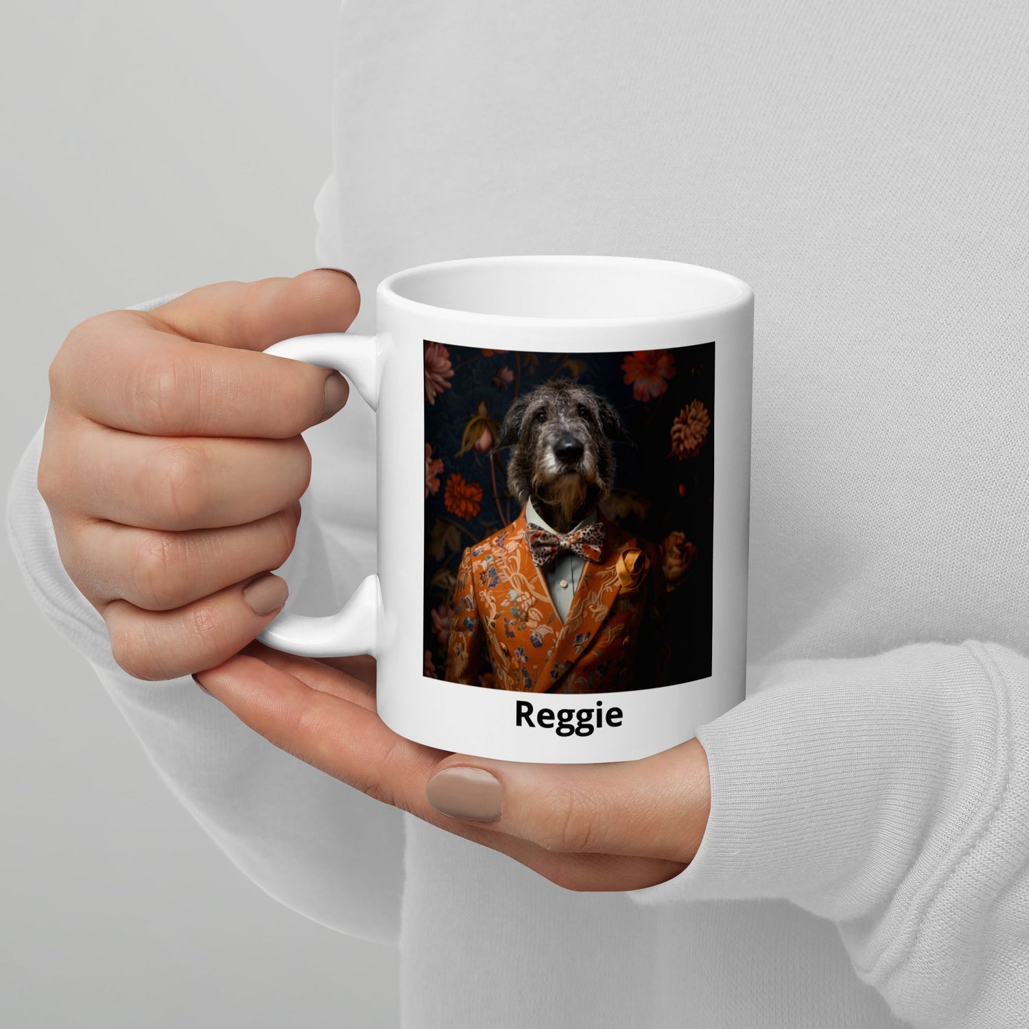 Floral Royalty Mugs - Hairy Humans