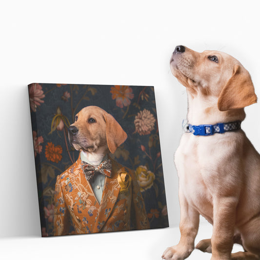 Nightshade Noble - Custom Pet Canvas