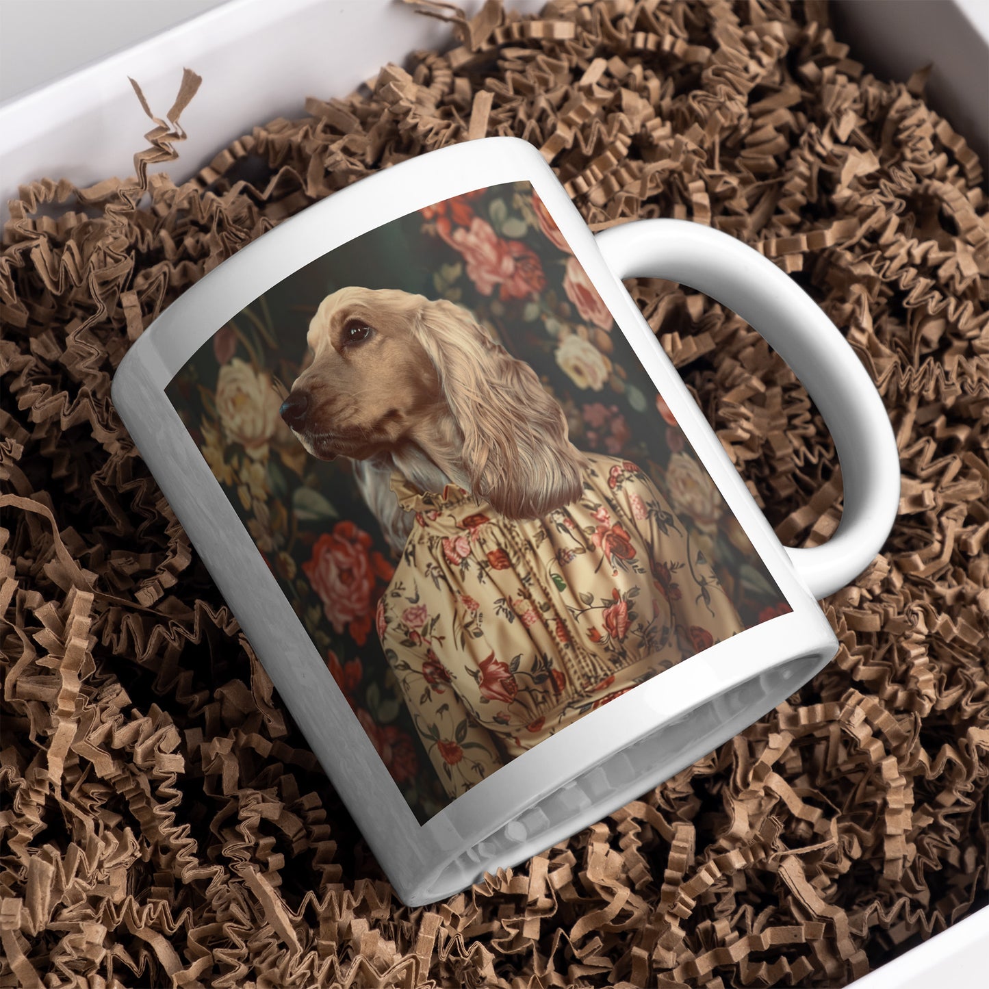 Rose in Shadow - Custom Pet Mug