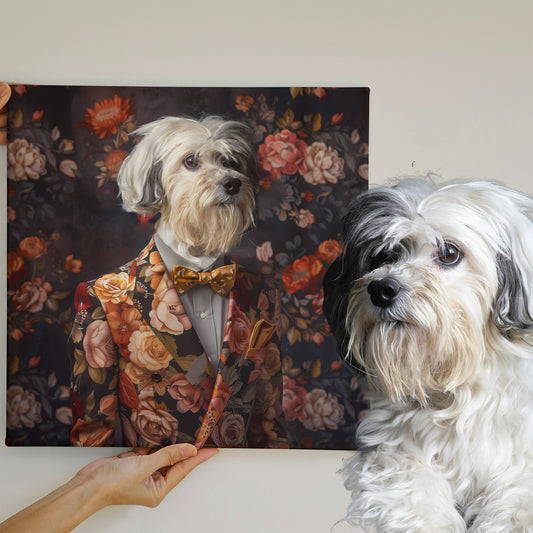 Sir Blackthorn - Custom Pet Canvas