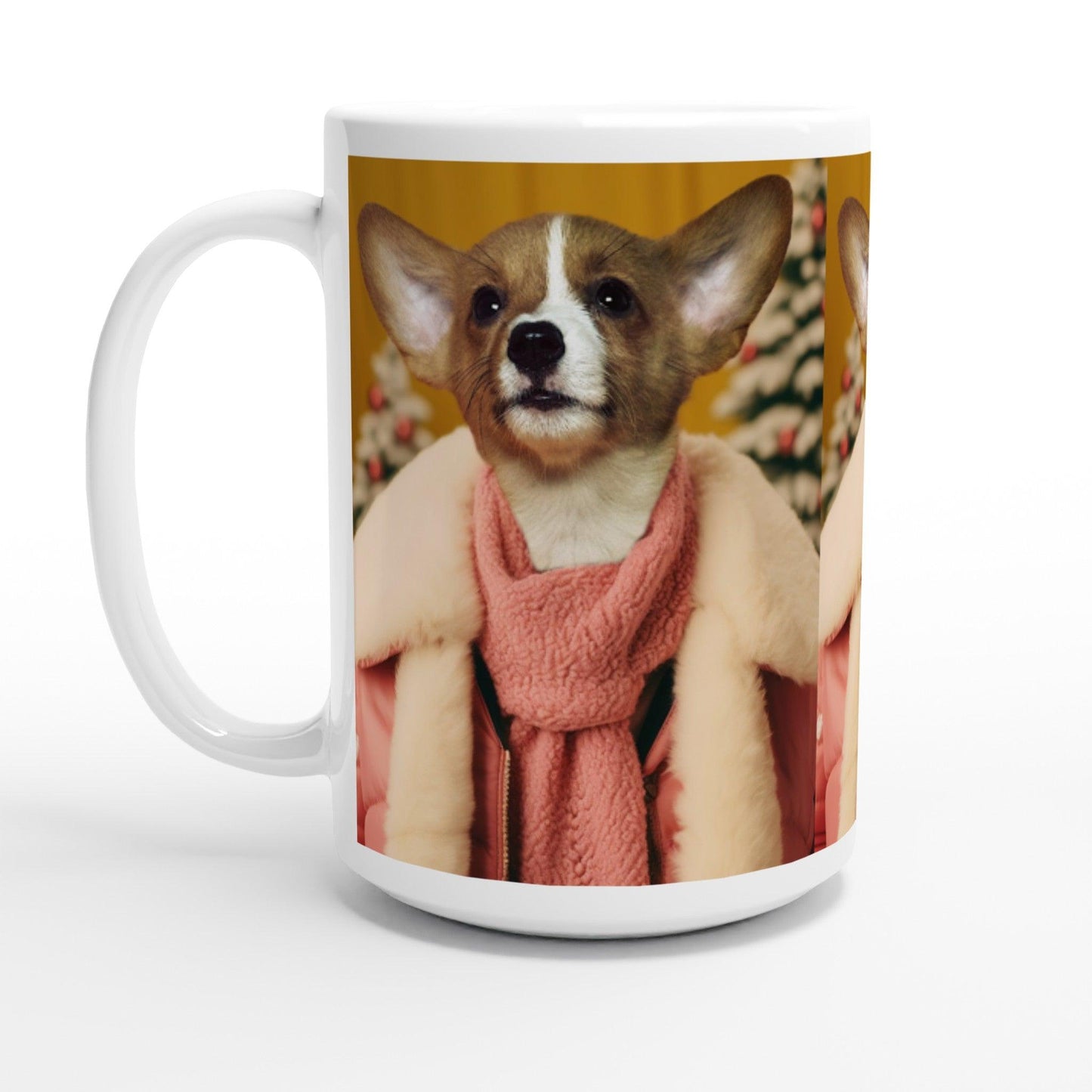 Santa's Little Yelper - Custom Pet Mug - Hairy Humans