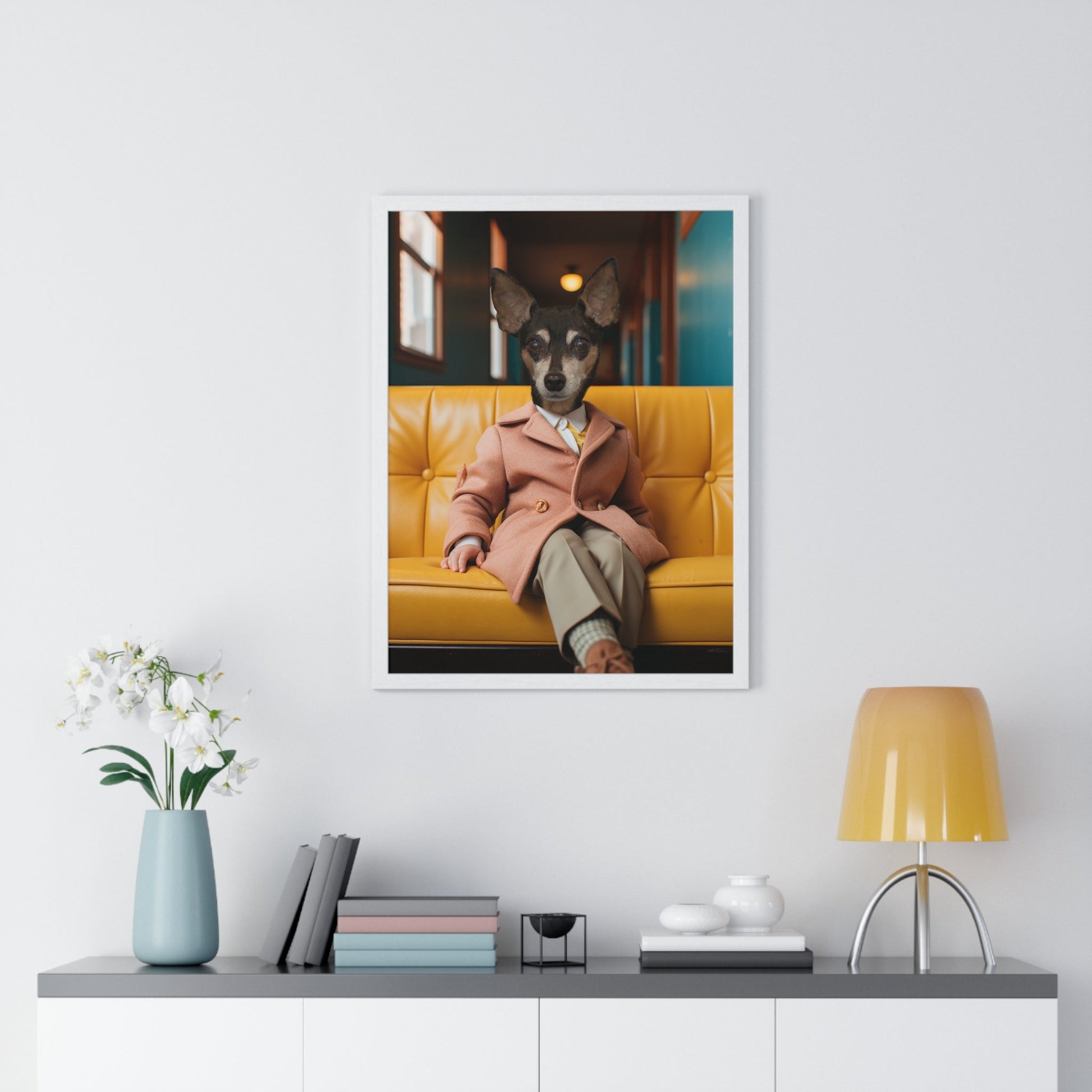 Bark to Basics - Custom Pet Portrait - Hairy Humans