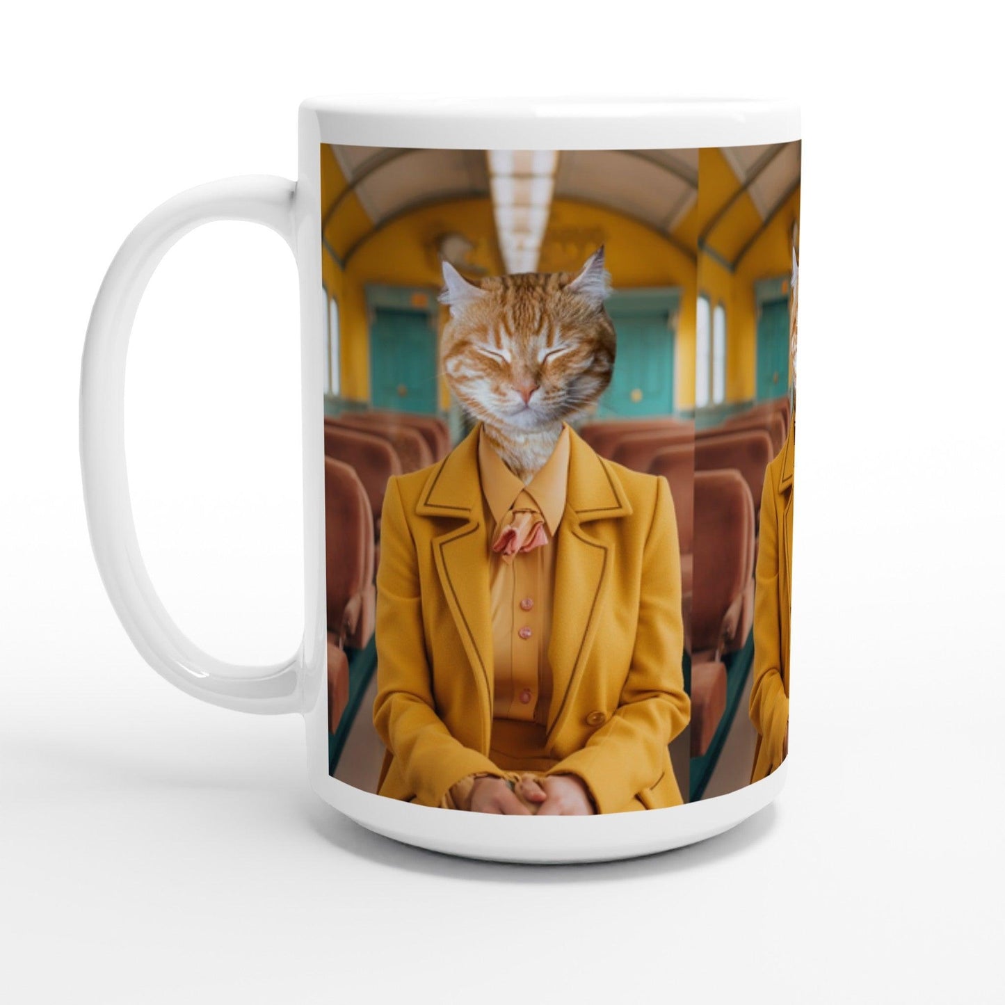 The Purr-suit of Happiness - Custom Pet Mug - Hairy Humans