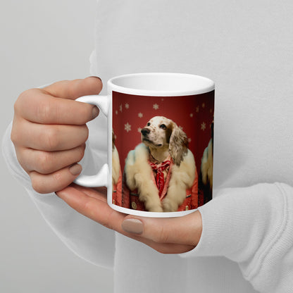 Eggnog and Tail - wags - Custom Pet Mug - Hairy Humans