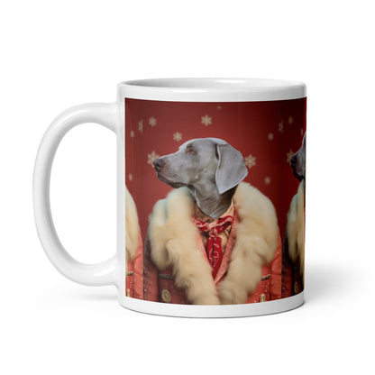 Eggnog and Tail - wags - Custom Pet Mug - Hairy Humans