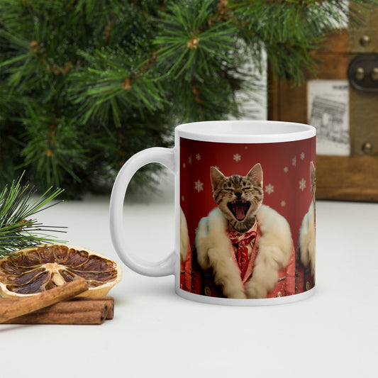 Eggnog and Tail - wags - Custom Pet Mug - Hairy Humans