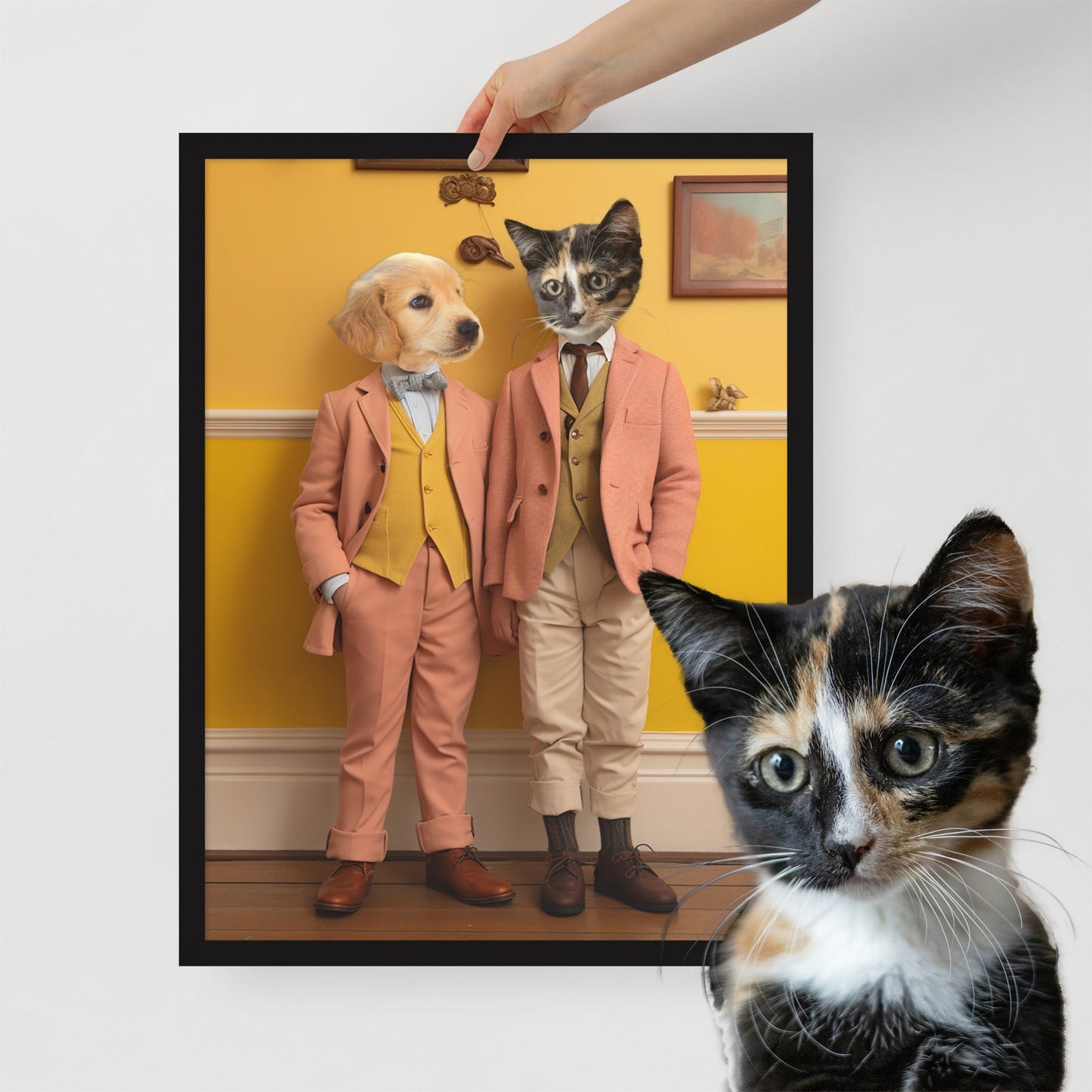 Fur - st Impressions - Custom Pet Portrait - Hairy Humans