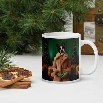 Holly Jolly Hound - Custom Pet Mug - Hairy Humans