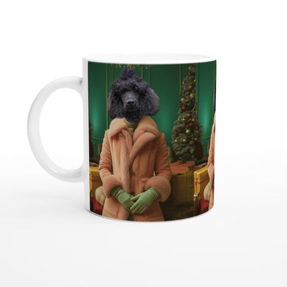 Holly Jolly Hound - Custom Pet Mug - Hairy Humans