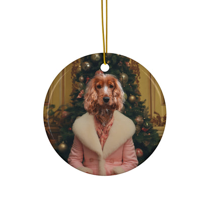 Jolly Saint Sniff - Custom Pet Ornament - Hairy Humans