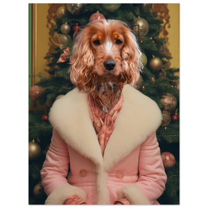 Jolly Saint Sniff - Custom Pet Portrait - Hairy Humans