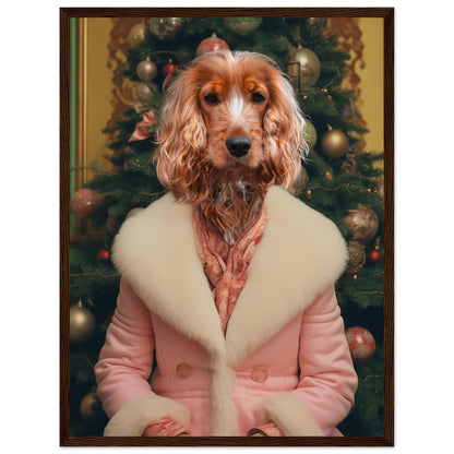 Jolly Saint Sniff - Custom Pet Portrait - Hairy Humans