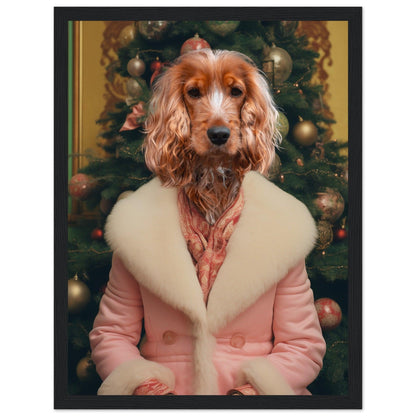 Jolly Saint Sniff - Custom Pet Portrait - Hairy Humans