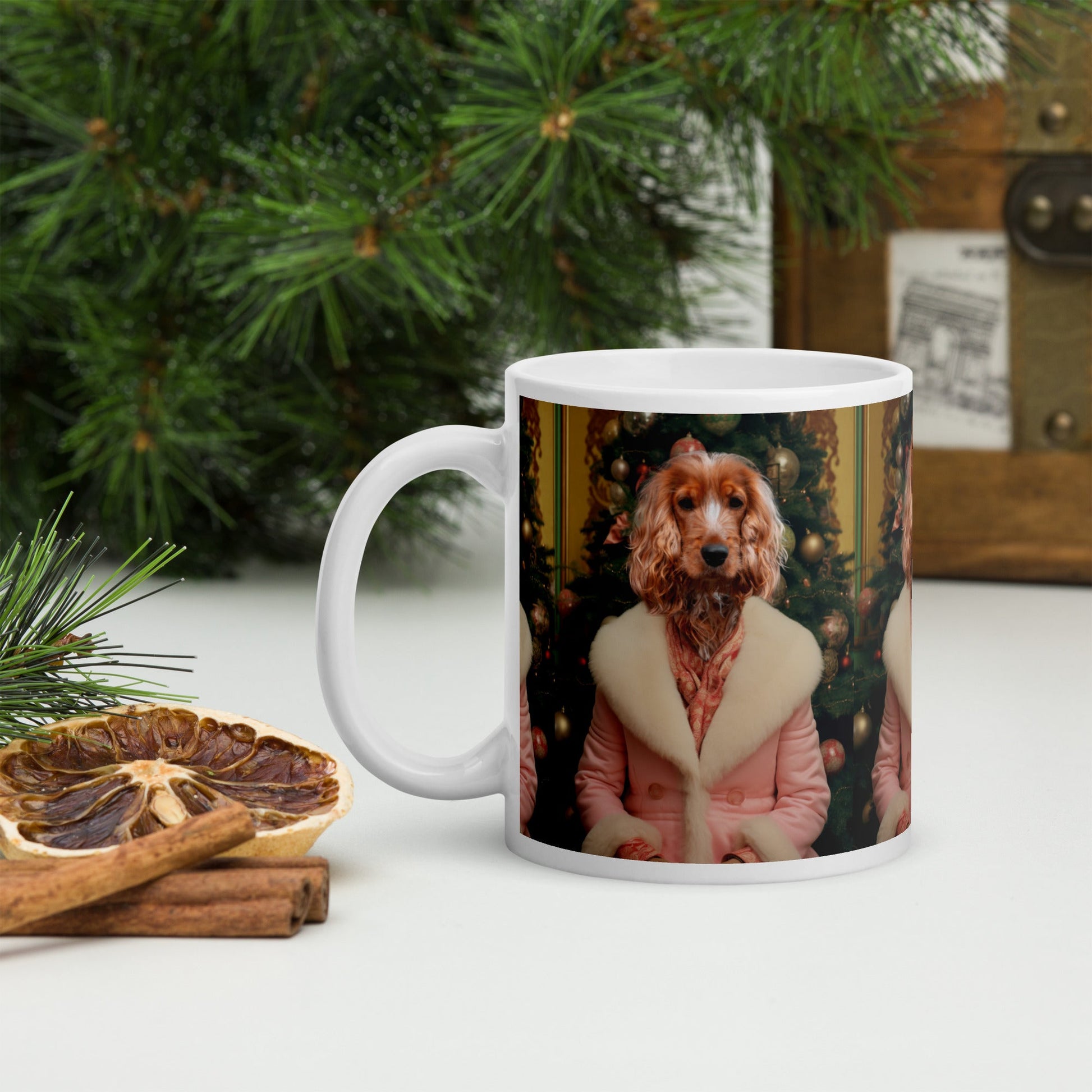 Jolly Saint Sniff - Custom Pet Portrait - Hairy Humans