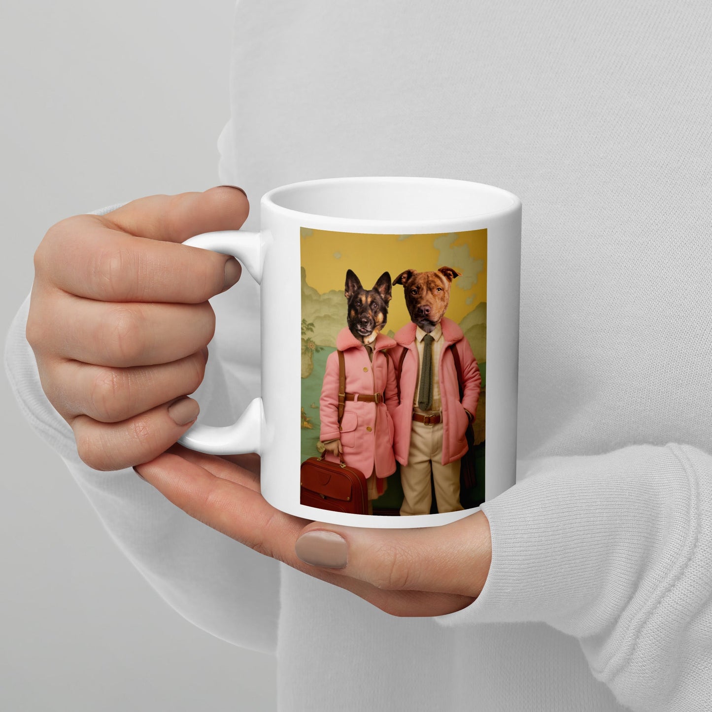 Leash the Moment - Custom Pet Mug - Hairy Humans