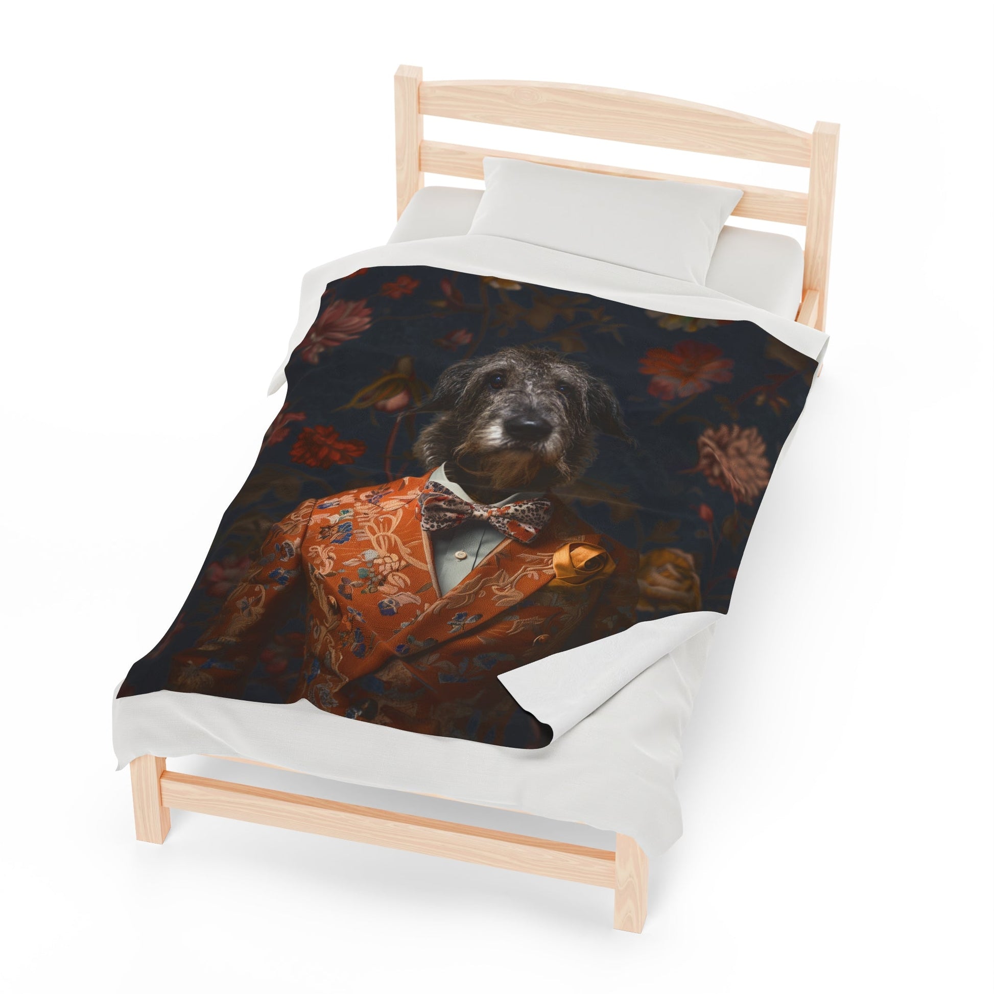 Nightshade Noble - Custom Pet Blanket - Hairy Humans