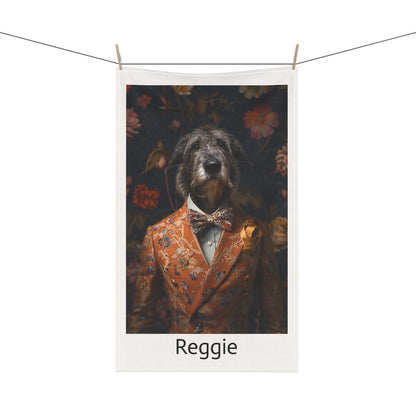 Nightshade Noble - Custom Pet Tea Towels - Hairy Humans