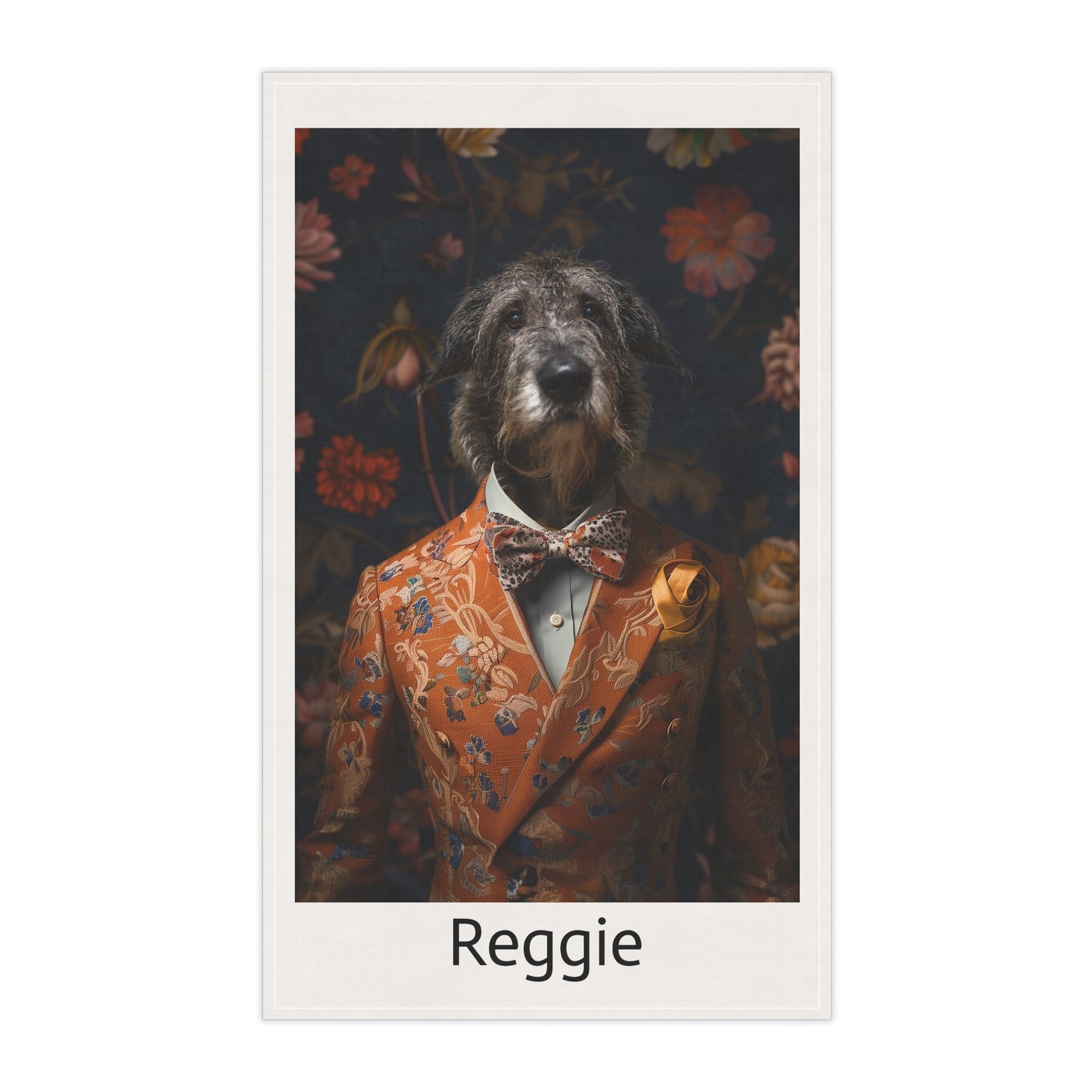 Nightshade Noble - Custom Pet Tea Towels - Hairy Humans