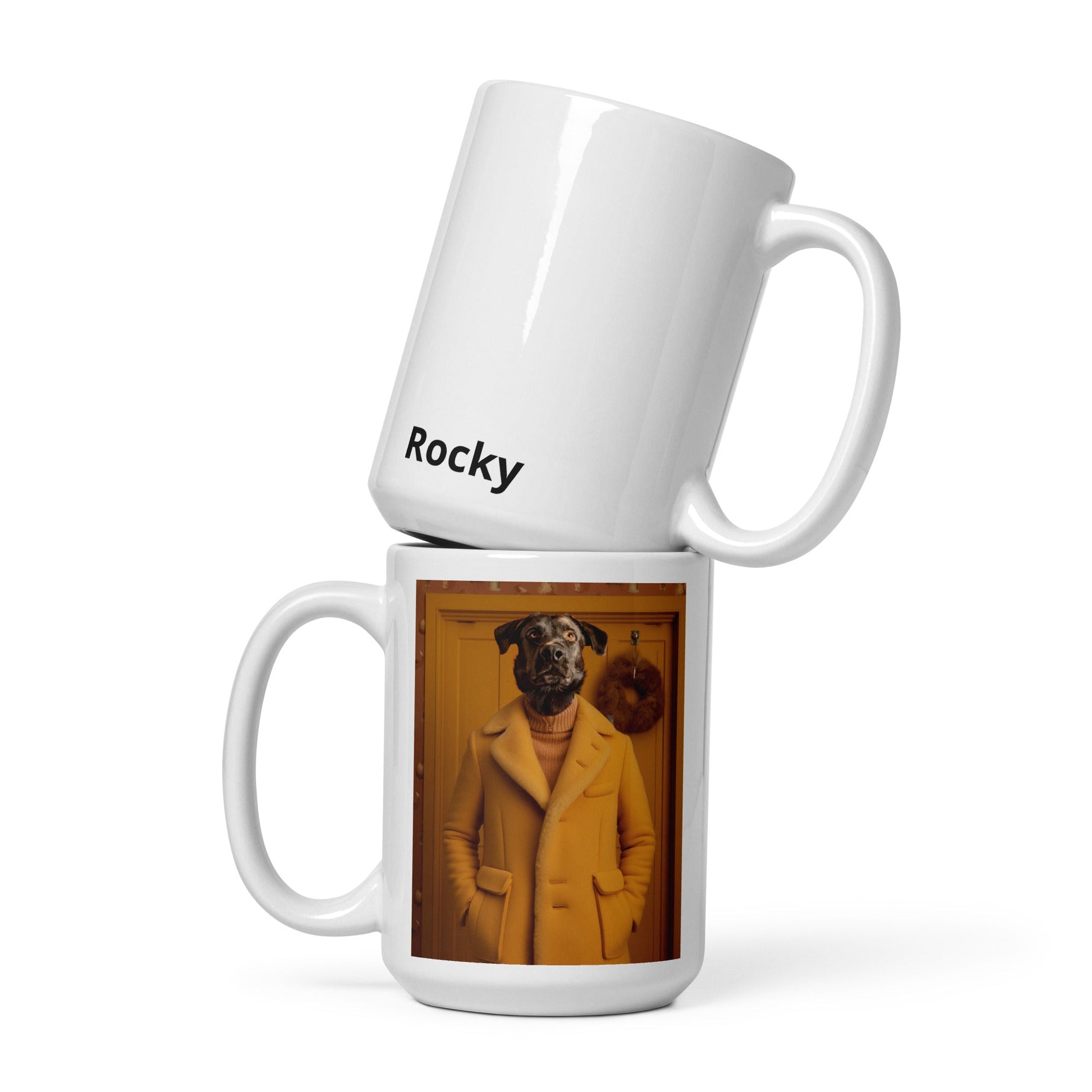 Paws and Reflect - Custom Pet Mug - Hairy Humans