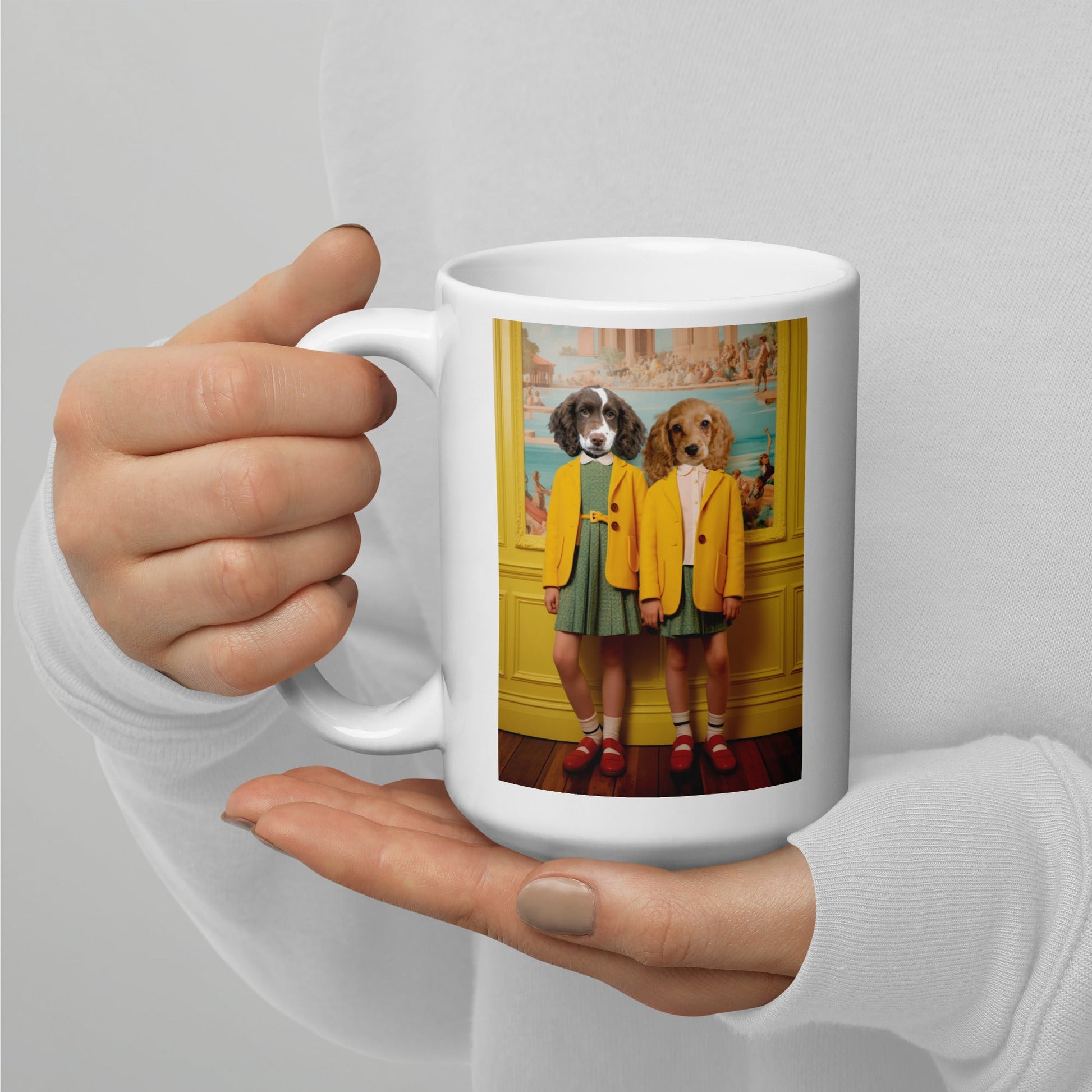 Purr - haps a Portrait? - Custom Pet Mug - Hairy Humans