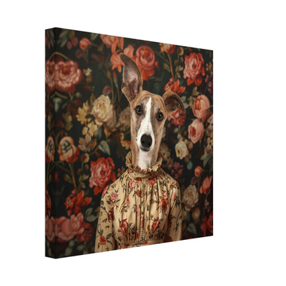 Rose in Shadow - Custom Pet Canvas - Hairy Humans