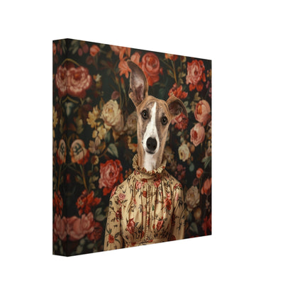 Rose in Shadow - Custom Pet Canvas - Hairy Humans