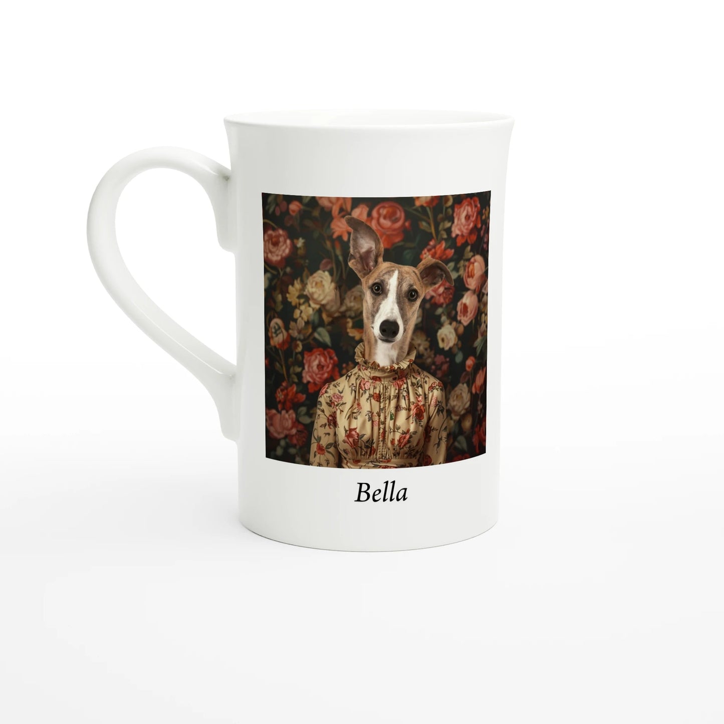 Rose in Shadow - Custom Pet Mug - Hairy Humans