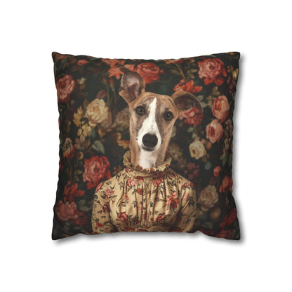 Rose in Shadow - Custom Pet Pillow - Hairy Humans