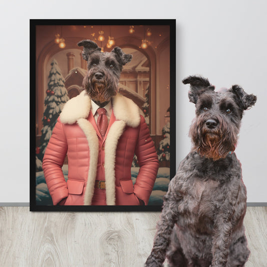 Santa Paws - Custom Pet Portrait - Hairy Humans