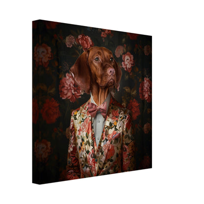 Shadowed Blossom - Custom Pet Canvas - Hairy Humans