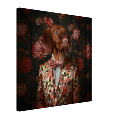 Shadowed Blossom - Custom Pet Canvas - Hairy Humans