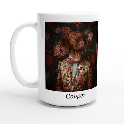 Shadowed Blossom - Custom Pet Mug - Hairy Humans