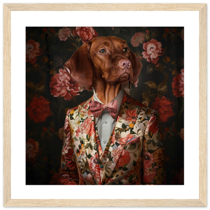 Shadowed Blossom - Custom Pet Portrait - Hairy Humans