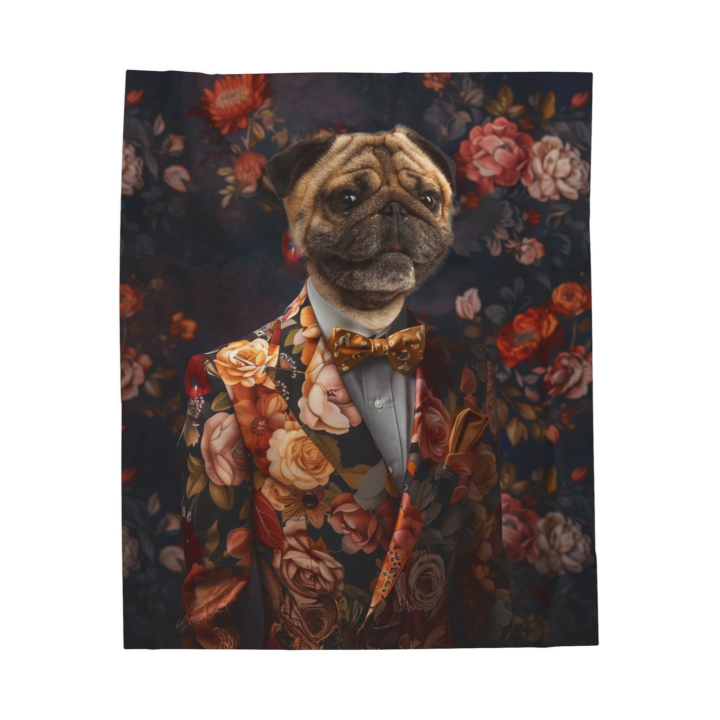 Sir Blackthorn - Custom Pet Blanket - Hairy Humans