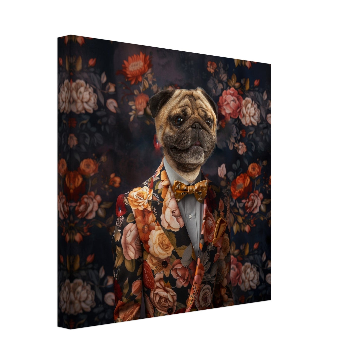 Sir Blackthorn - Custom Pet Canvas - Hairy Humans