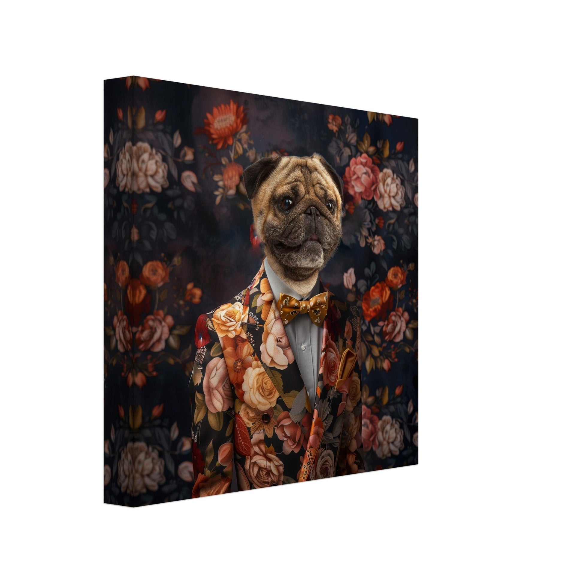 Sir Blackthorn - Custom Pet Canvas - Hairy Humans