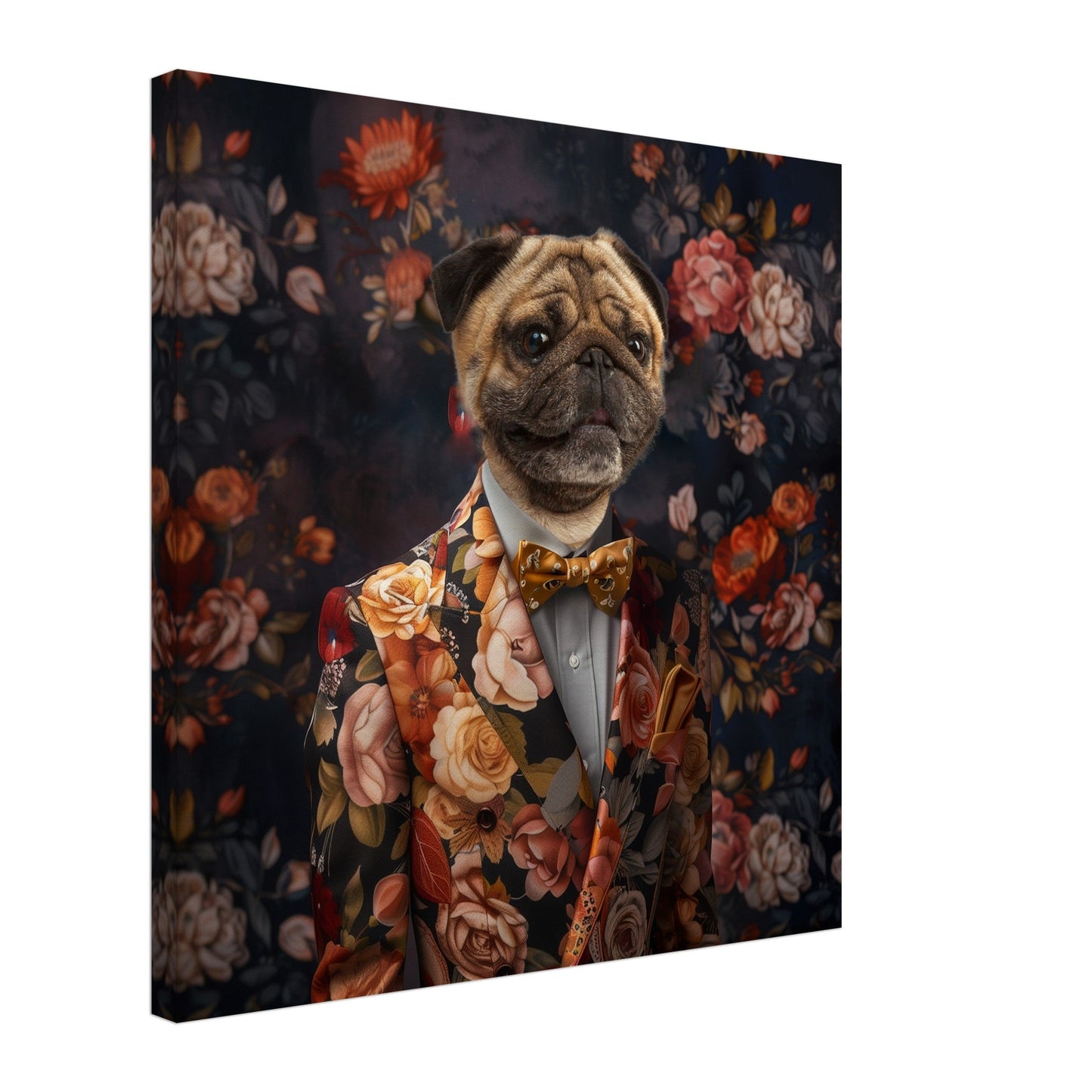 Sir Blackthorn - Custom Pet Canvas - Hairy Humans