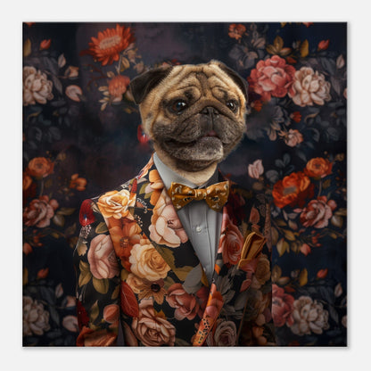 Sir Blackthorn - Custom Pet Canvas - Hairy Humans