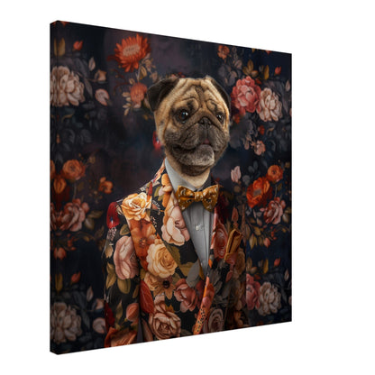 Sir Blackthorn - Custom Pet Canvas - Hairy Humans