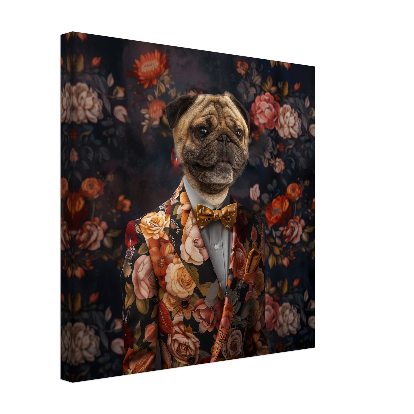 Sir Blackthorn - Custom Pet Canvas - Hairy Humans