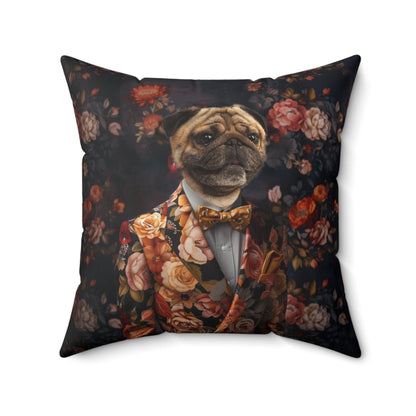 Sir Blackthorn - Custom Pet Pillow - Hairy Humans