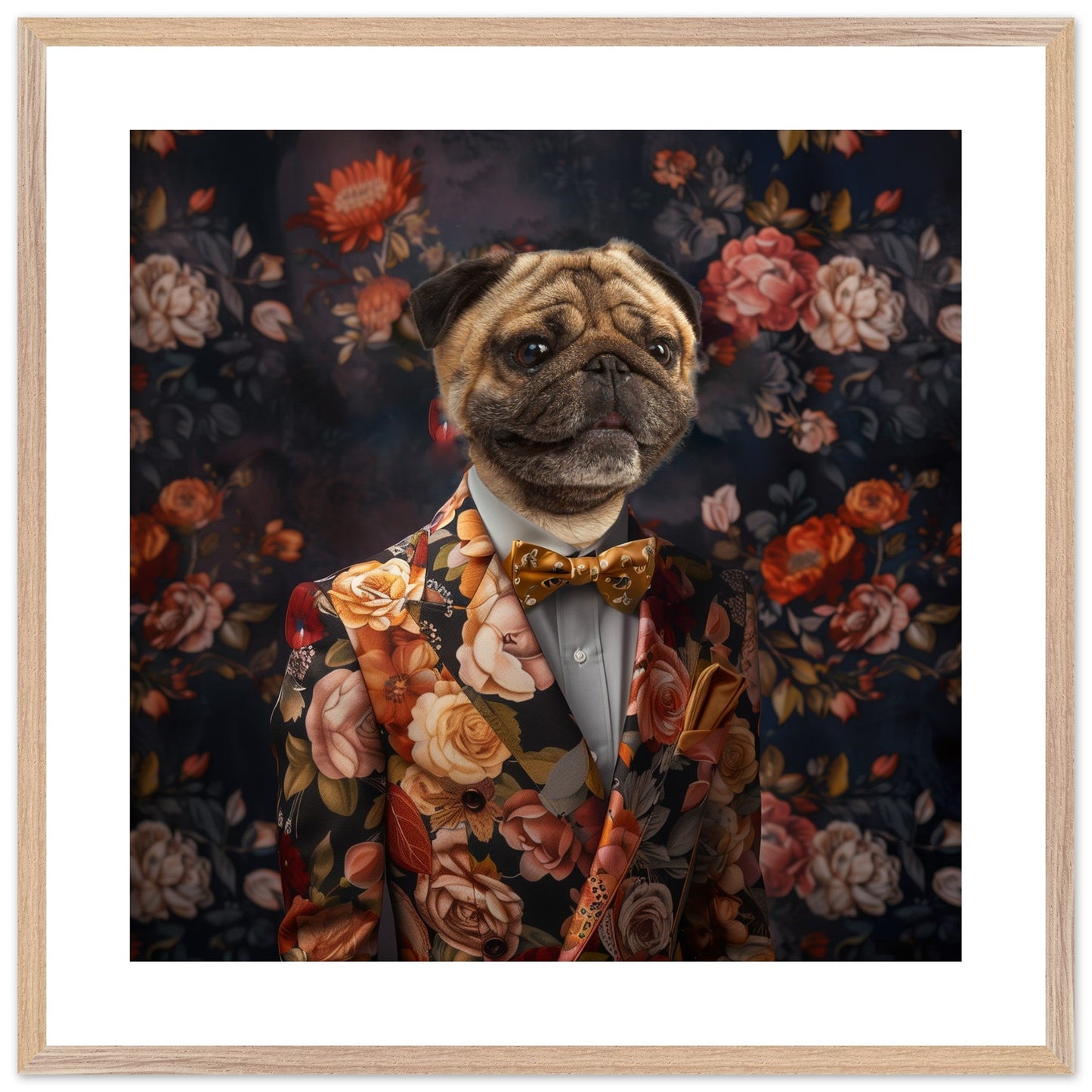 Sir Blackthorn - Custom Pet Portrait - Hairy Humans