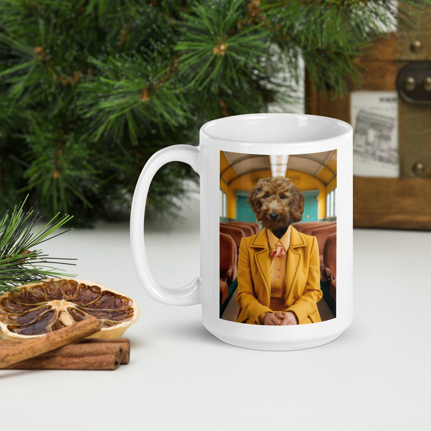 The Purr - suit of Happiness - Custom Pet Mug - Hairy Humans