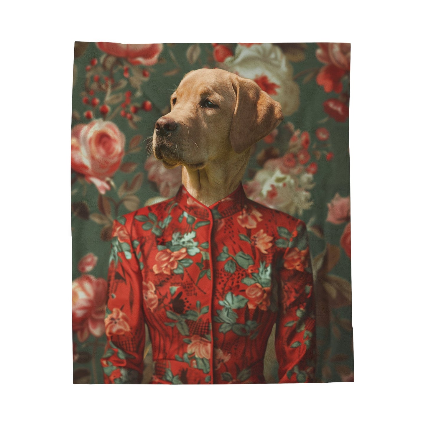 The Rose Duchess - Custom Pet Blanket - Hairy Humans