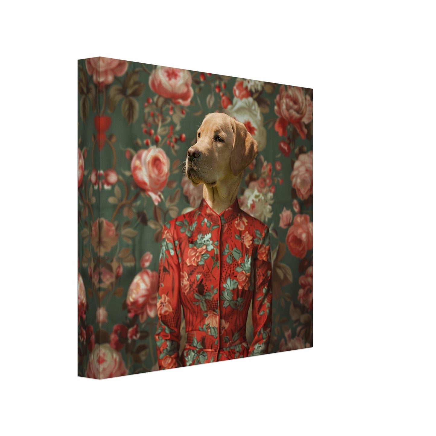 The Rose Duchess - Custom Pet Canvas - Hairy Humans