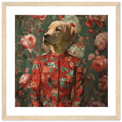 The Rose Duchess - Custom Pet Portrait - Hairy Humans