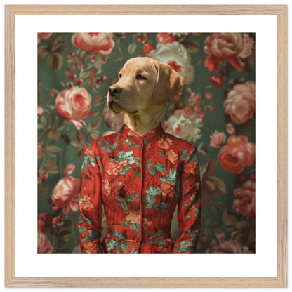 The Rose Duchess - Custom Pet Portrait - Hairy Humans