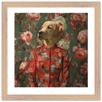 The Rose Duchess - Custom Pet Portrait - Hairy Humans