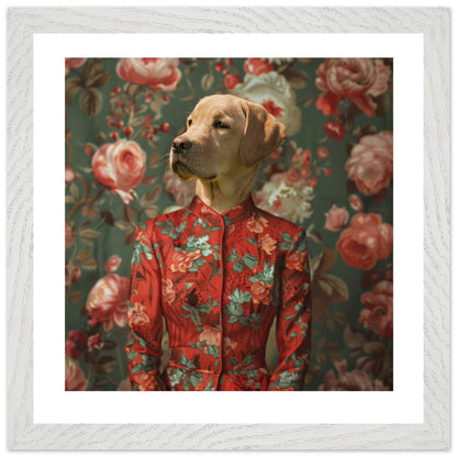 The Rose Duchess - Custom Pet Portrait - Hairy Humans