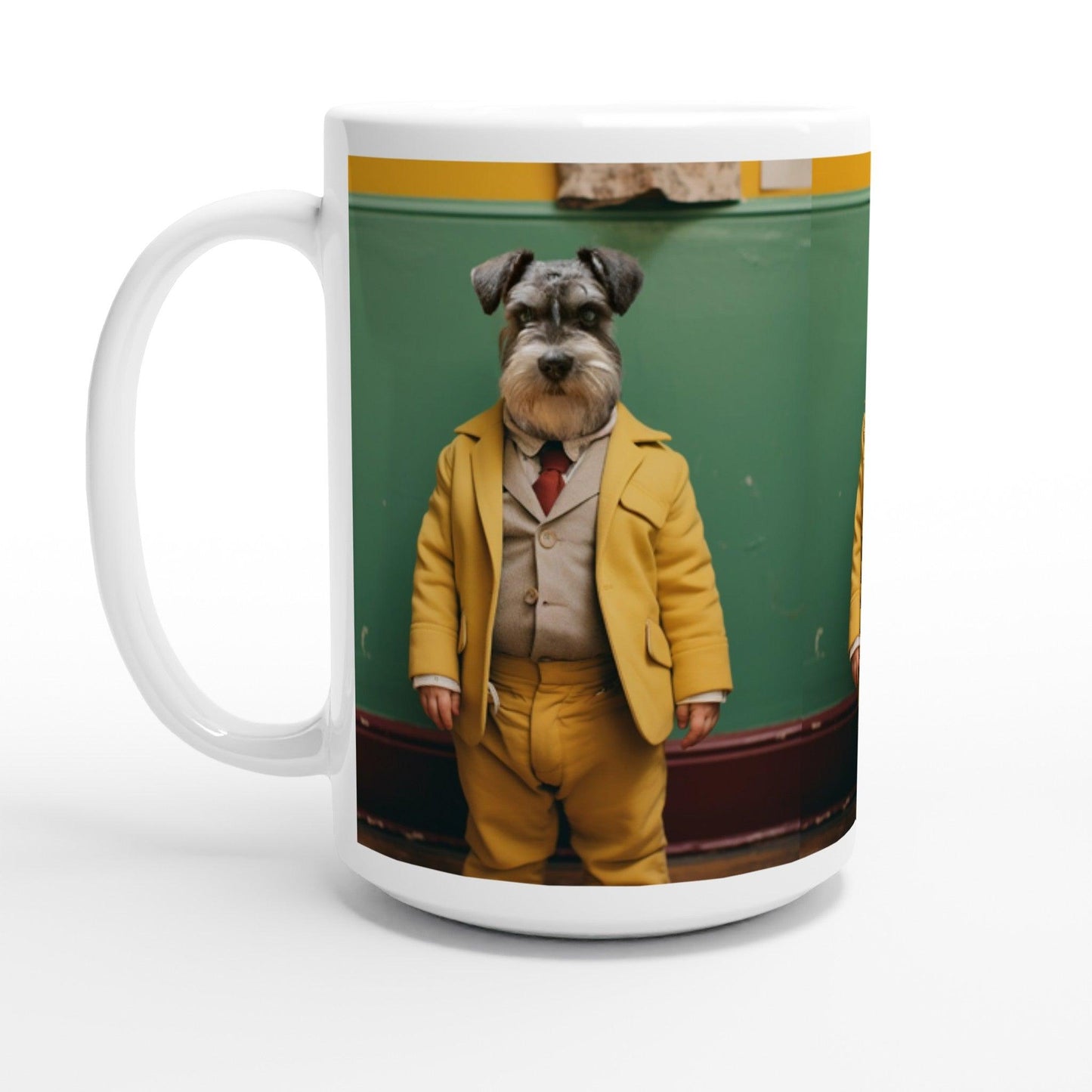 Woofing It Down Memory Lane - Custom Pet Mug - Hairy Humans